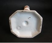 Polychrome : porcelain candelstick  form - Chinese export - 1720/1735