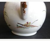 Polychrome : Armorial teapot Chinese Export - China XVIII° century