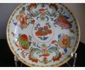 Polychrome : Cup and saucer Famille rose porcelain decorated with the Mme de  Pompadour decor - Circa 1745 -