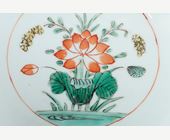 Polychrome : Paire de bols en porcelaine famille verte peint dans le style doucai  - Chine Epoque Yongzheng 1723/1735

(D 19,3cm)
