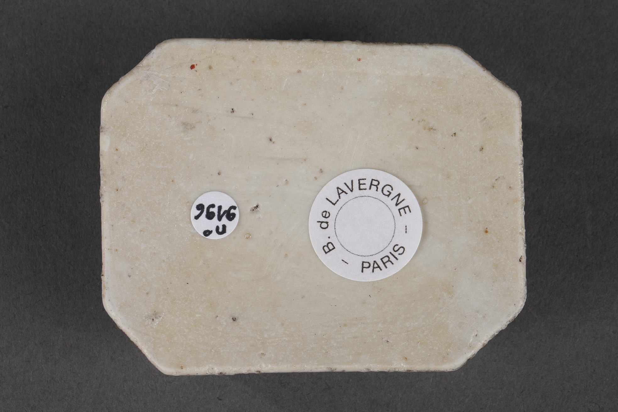 Polychrome : Pair of salt cellar porcelain Famille Rose - Qianlong period 1736/1795