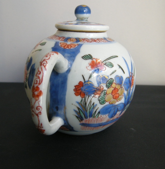 Polychrome : porcelain teapot famille verte - Kangxi period 1662/1722